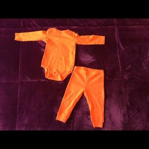 Primary - Orange Baby Outfit - 9-12 months